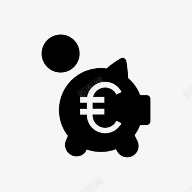 小猪金融图标图标