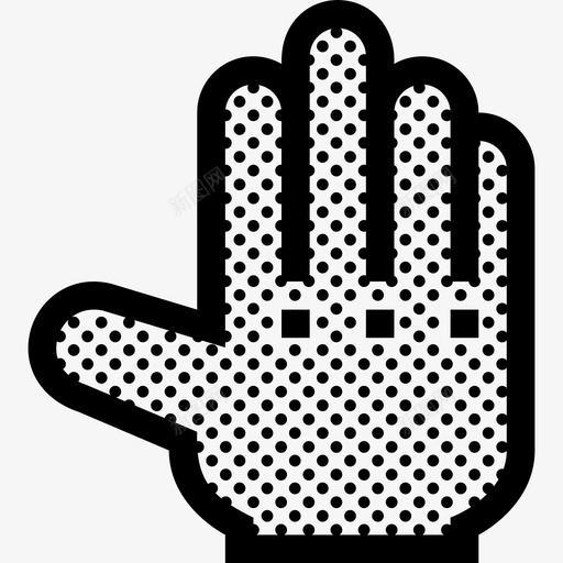 反手手指手势图标svg_新图网 https://ixintu.com 反手 手势 手指 杂点 触摸