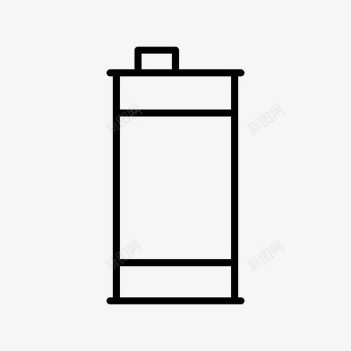 罐头食品标签图标svg_新图网 https://ixintu.com 包装 标签 橄榄油 罐头 食品