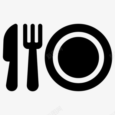 吃饭晚餐食物图标图标