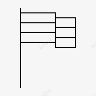 旗帜国家国际图标图标