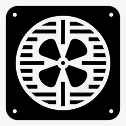 排气扇图标排气扇电器通风图标高清图片