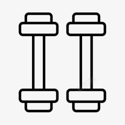 静修采购产品普拉提设备普拉提设备哑铃图标高清图片