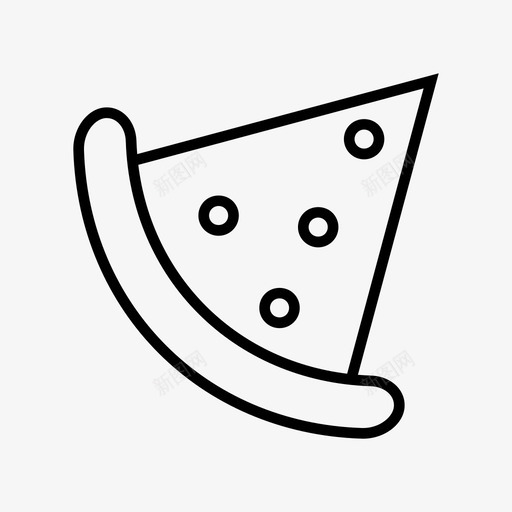 披萨美味快餐图标svg_新图网 https://ixintu.com 快餐 披萨 美味