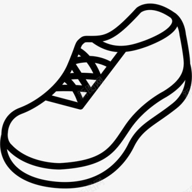 鞋鞋类购物图标图标