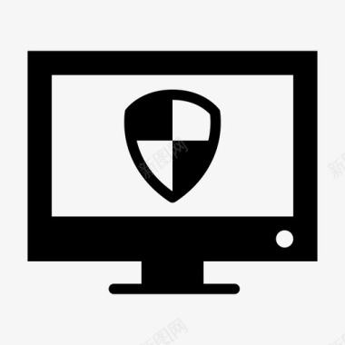 安全设备计算机受保护图标图标