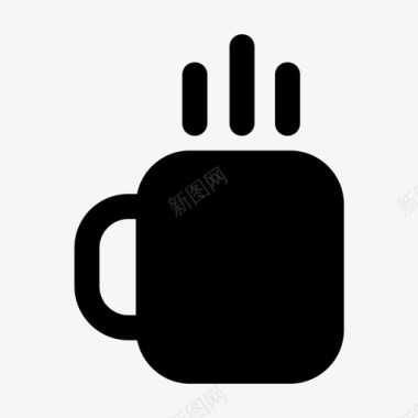 饮料杯咖啡杯子图标图标