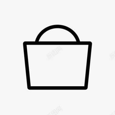 购物袋购物篮购物车图标图标
