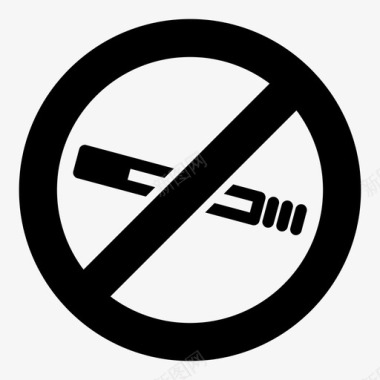 禁止吸烟允许吸烟图标图标