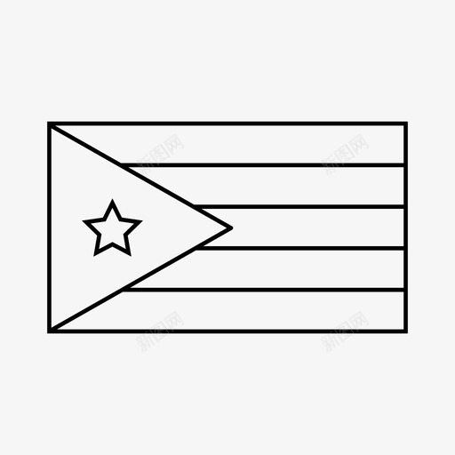 古巴国旗国徽民族图标svg_新图网 https://ixintu.com 古巴国旗 国徽 民族 爱国