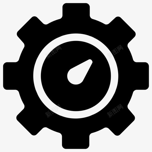 时间管理效率装备图标svg_新图网 https://ixintu.com 搜索引擎优化网络营销 效率 时间管理 生产力 秒表 装备 设置
