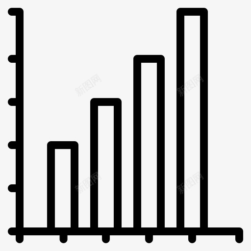柱状图图表折线图图标svg_新图网 https://ixintu.com 业务图和图表 图表 折线图 柱状图
