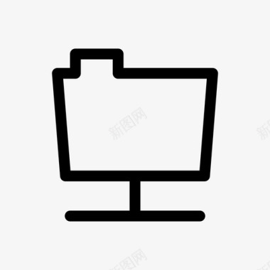 共享文件夹网络服务器图标图标