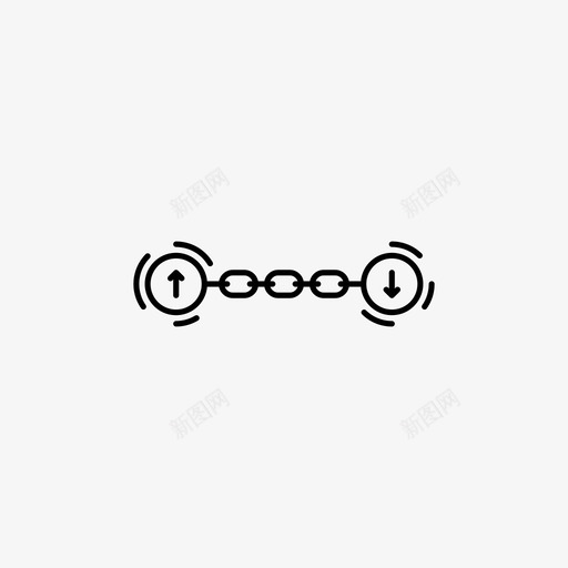 量子纠缠量子理论科学图标svg_新图网 https://ixintu.com 科学 量子理论 量子纠缠