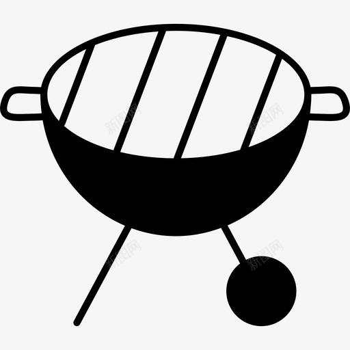 烧烤烹饪聚会图标svg_新图网 https://ixintu.com 固体食物 烧烤 烹饪 聚会