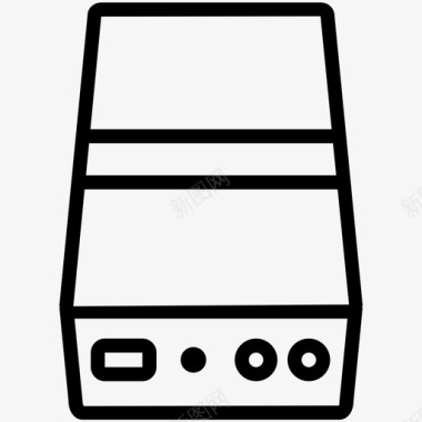 硬盘数据驱动器图标图标
