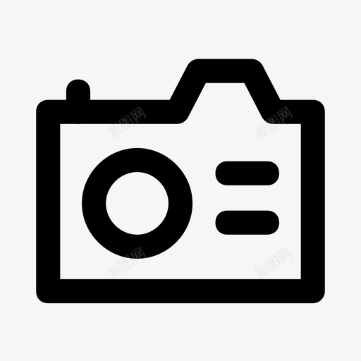 照相机捕获设备图标svg_新图网 https://ixintu.com 小工具 快照 捕获 照相机 设备
