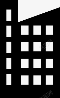 办公楼大厦城楼图标图标