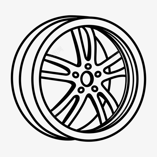 汽车车轮汽车维修汽车修理图标svg_新图网 https://ixintu.com 汽车修理 汽车维修 汽车车轮 轮辋