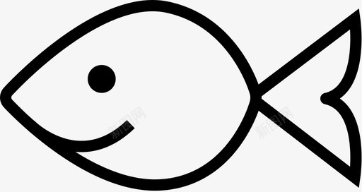 快乐的鱼金鱼小鱼图标svg_新图网 https://ixintu.com 小鱼 快乐的食物 快乐的鱼 金鱼
