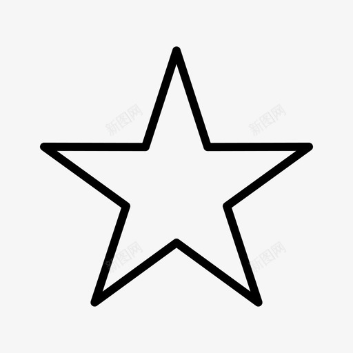 星级最爱排名图标svg_新图网 https://ixintu.com 8个基本用户界面 排名 星级 最爱 费率