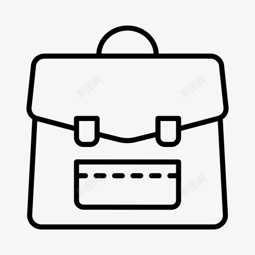 采购产品离合器配件袋子图标svg_新图网 https://ixintu.com 时装 时装设计师 袋子 配件 采购产品离合器