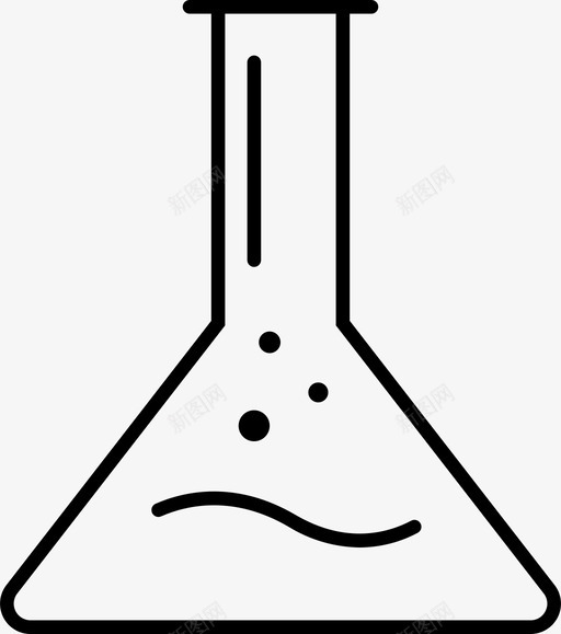 科学化学教育图标svg_新图网 https://ixintu.com 化学 教育 测试 用户界面 科学 锥形瓶