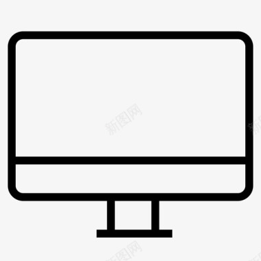 电脑桌面电子商务图标图标