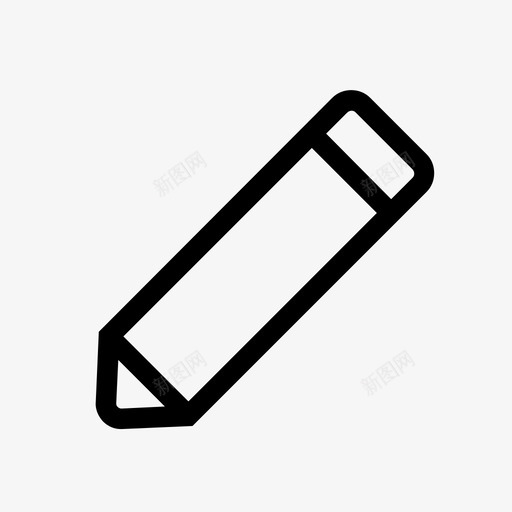 编辑画画钢笔图标svg_新图网 https://ixintu.com 写作 画画 编辑 钢笔 铅笔