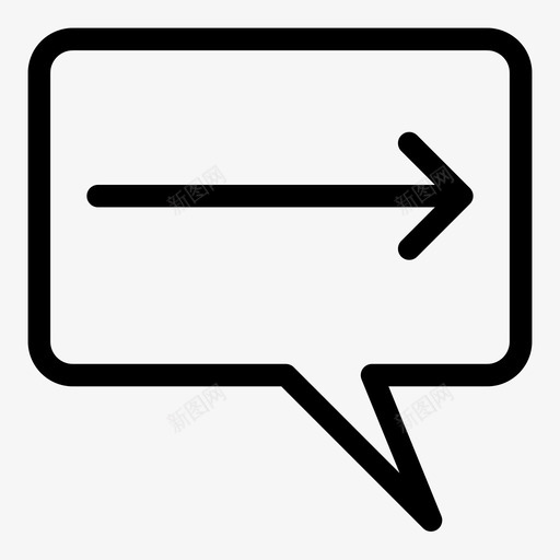 翻译箭头语言图标svg_新图网 https://ixintu.com 气泡 箭头 翻译 语言 说话 谈话