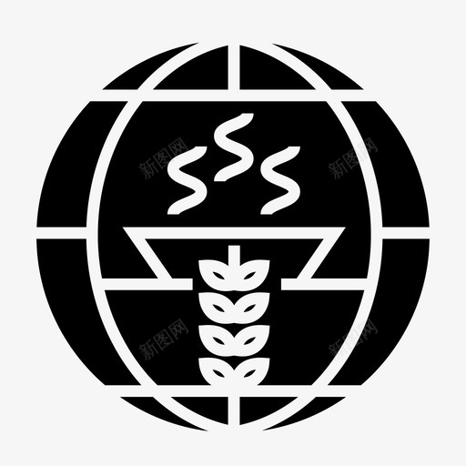 世界粮食日国际日字形图标svg_新图网 https://ixintu.com 世界粮食日 国际日字形图标