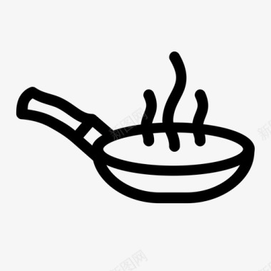 锅热锅水壶图标图标
