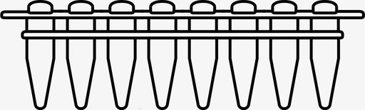 pcr管带生物学实验室图标图标