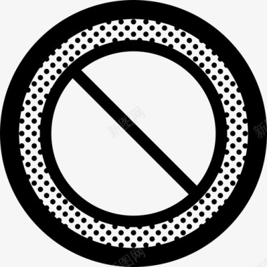 拒绝禁止封锁图标图标