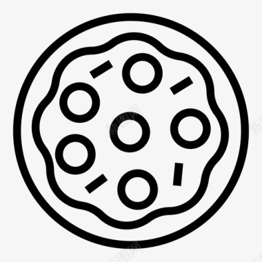 披萨欧洲食品图标图标