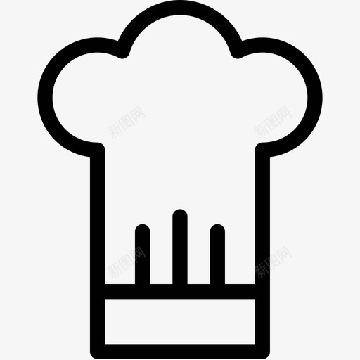 chef hatsvg_新图网 https://ixintu.com chef hat