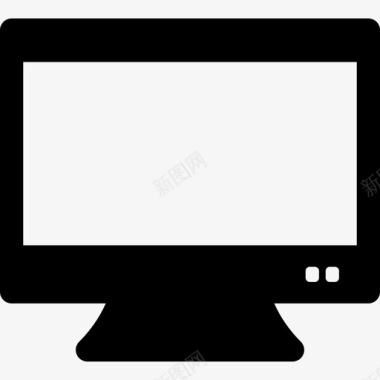 电脑屏幕技术媒体广告图标图标