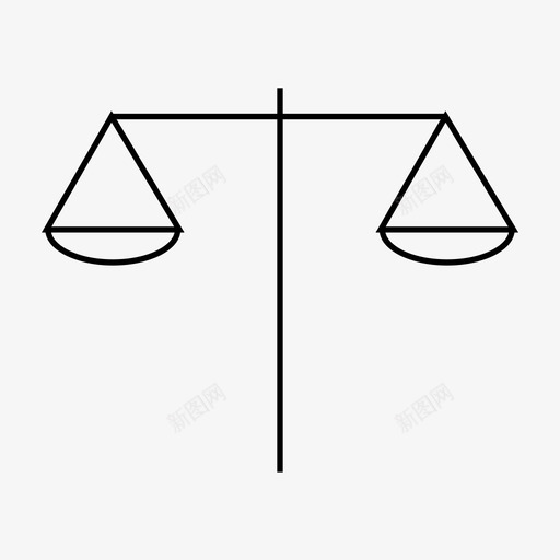 正义公平法律图标svg_新图网 https://ixintu.com 公平 正义 法律 法律底线