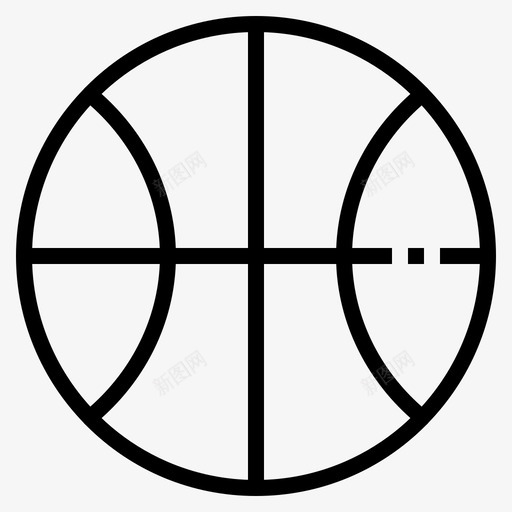 篮球比赛游戏图标svg_新图网 https://ixintu.com 体育 教育 比赛 游戏 篮球