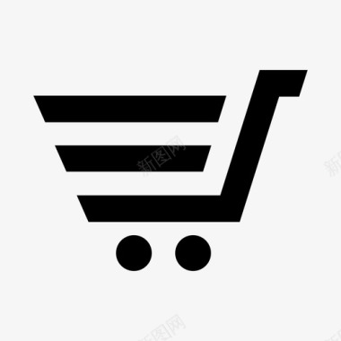 iconmonstr-shopping-cart-5-icon图标