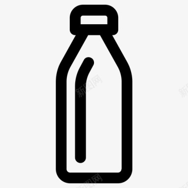 瓶子酒精饮料图标图标