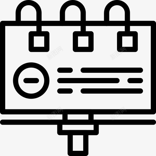 广告牌建筑城市图标svg_新图网 https://ixintu.com 城市 广告牌 建筑 漂亮的城市卷1大纲 街道