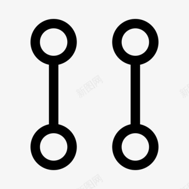 电路连接节点图标图标