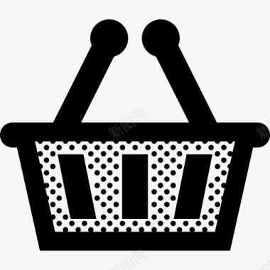 篮子电子商务杂货店图标图标