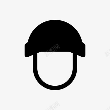 士兵士兵头盔战士图标图标