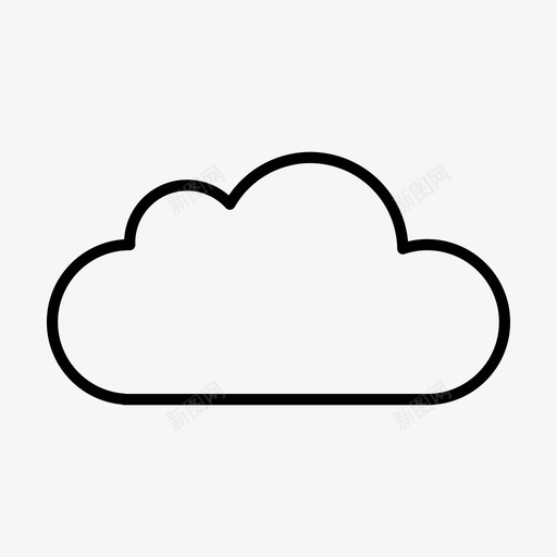 云云计算数字化图标svg_新图网 https://ixintu.com 云 云计算 互联网 在线 天气 数字化 标准化的日常生活大纲