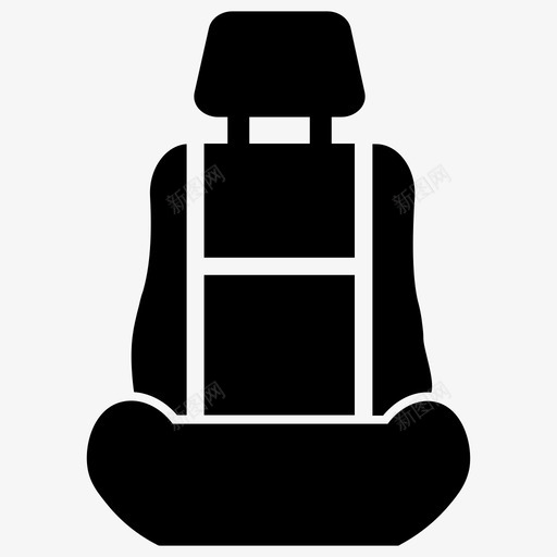 汽车座椅配件驾驶图标svg_新图网 https://ixintu.com 乘客座椅 安全座椅 汽车套件1 汽车座椅 车辆 配件 驾驶