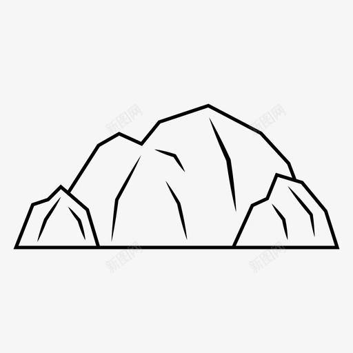 山冒险地球图标svg_新图网 https://ixintu.com 冒险 地球 山 岩石 徒步旅行