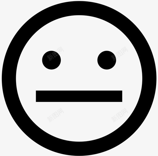 直面表情图标svg_新图网 https://ixintu.com 直面 表情
