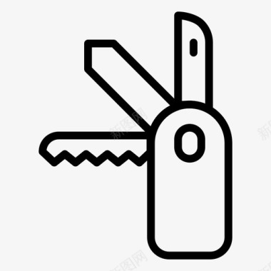 刀刀片刀具图标图标